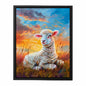 Baby Sheep Canvas  Art Print-4